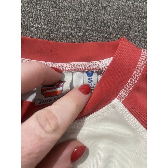 Junk Food x Disney Raglan Shirt Mickey Mouse Size Small - Picture 2 of 7